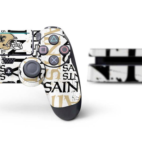 NFL New Orleans Saints - Blast PS4 Slim Bundle Skin